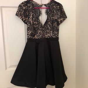 Lace cocktail dress